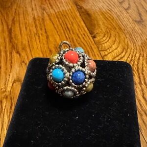 Multicolor Beaded Pendant